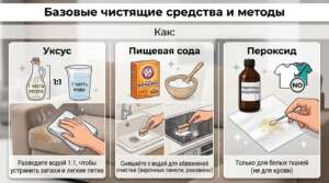 чистящие средства, чистка в доме народными средствами,