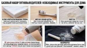 Чистка пятен