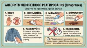 что делать в превую минуту как испачкали чо то, химчистка дома, 