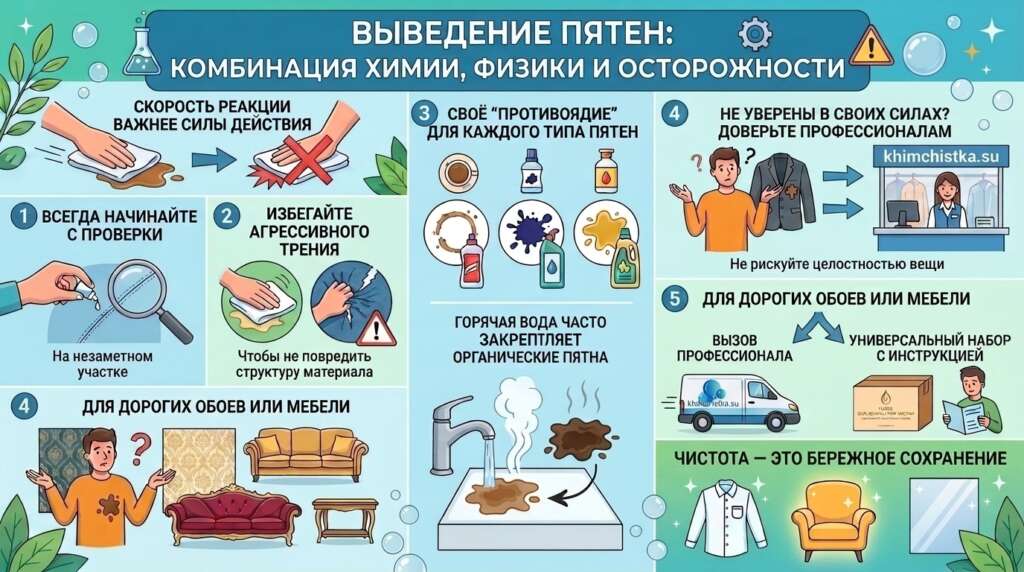 химчистка пятен, химчистка любых поверхностей, khimchistka.su, набор для деликатной чистки,