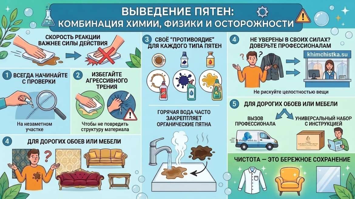 Чистка пятен